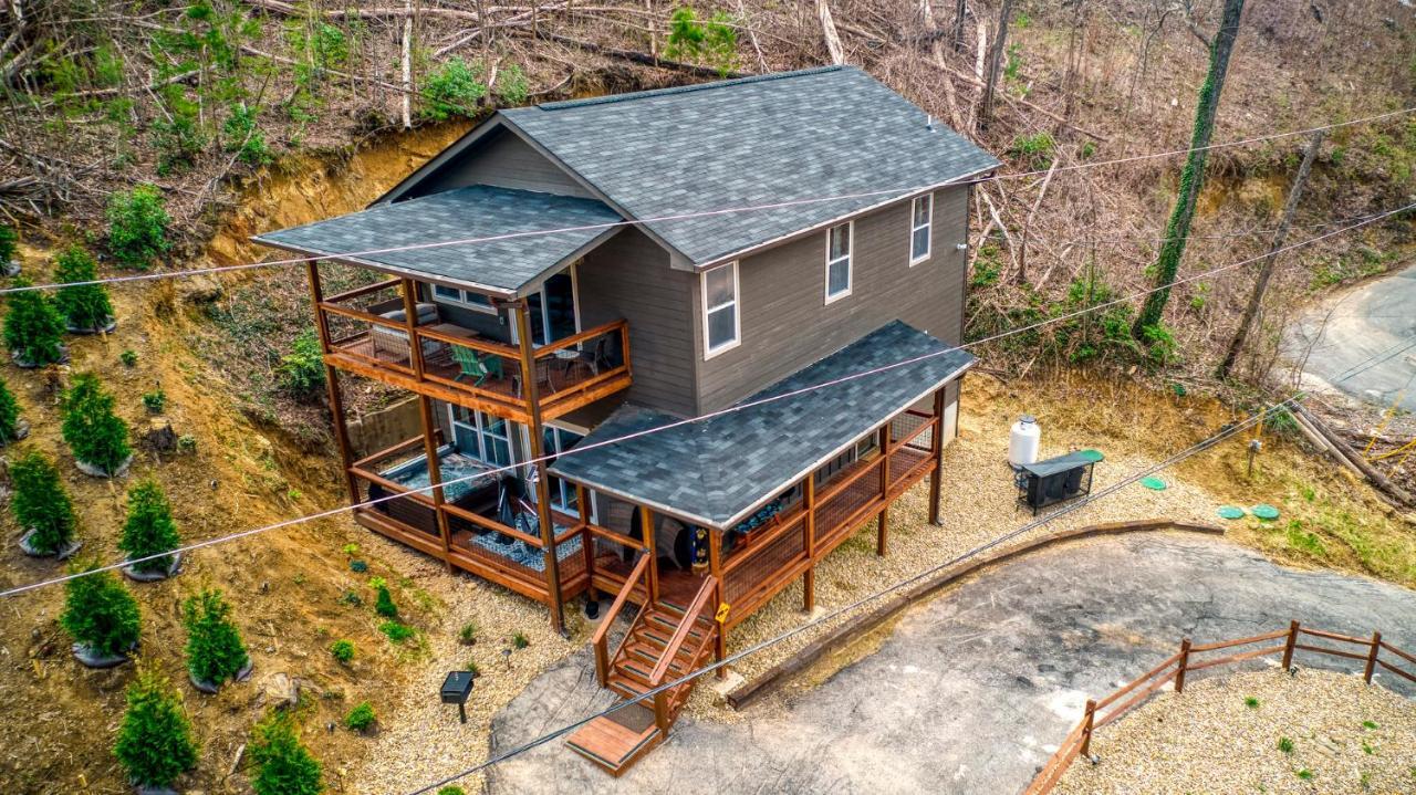 Mins To Gburg Sleeps 8 Hot Tub Arcade Area Pool Villa Gatlinburg Buitenkant foto