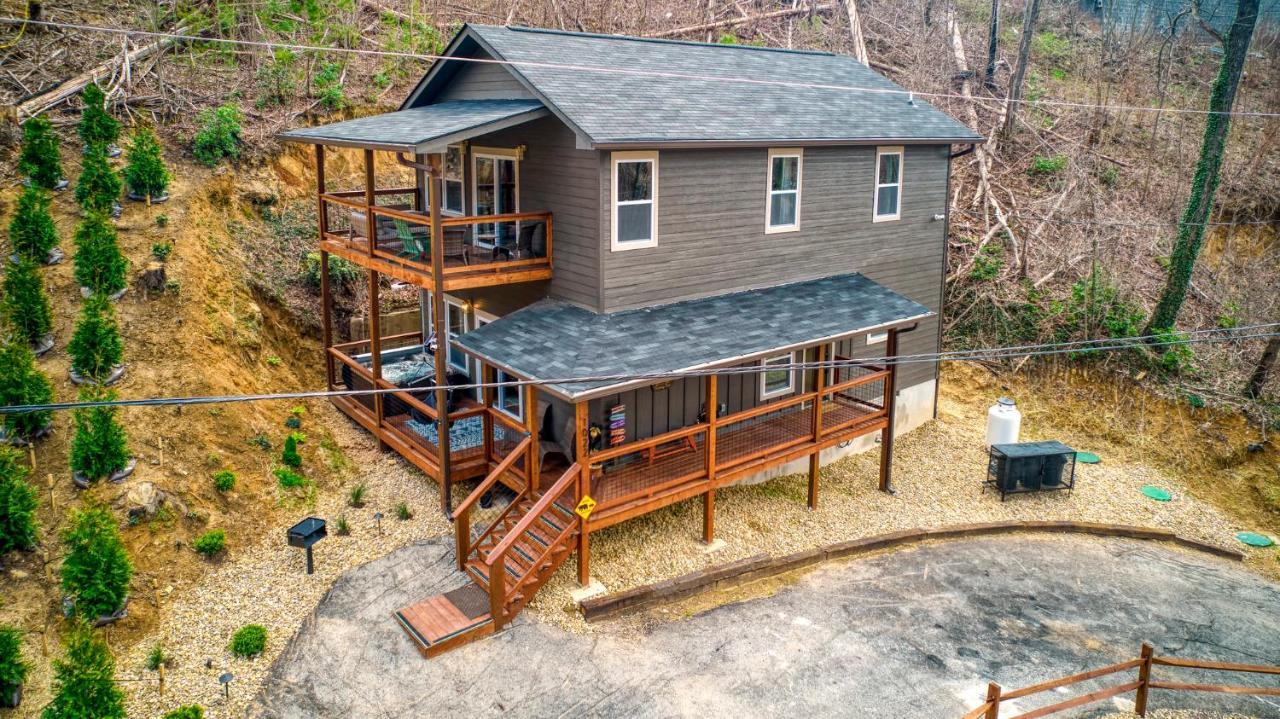 Mins To Gburg Sleeps 8 Hot Tub Arcade Area Pool Villa Gatlinburg Buitenkant foto